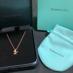 Tiffany & Co. Elegant Pink Gold Necklace